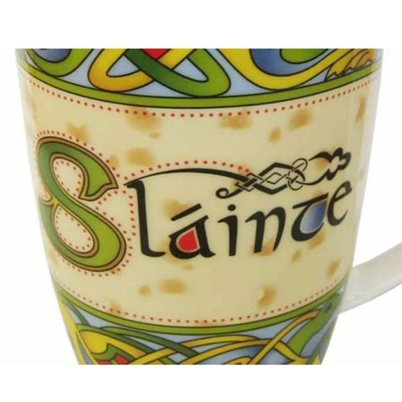 Royal Tara Irish Slainte GoodHealth Mug Tea Cup Coffee Mug Bone China 14oz - Picture 3 of 5